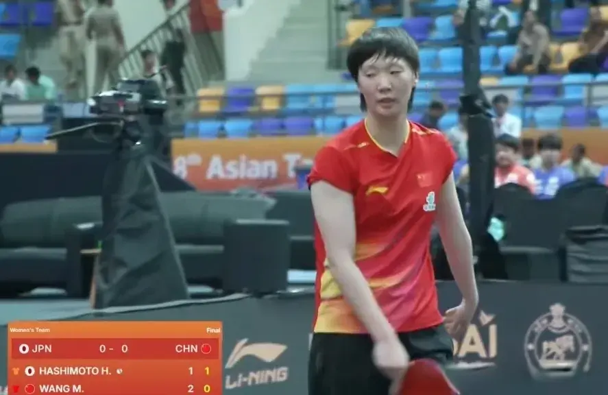 战胜神秘之, 将由孙颖莎