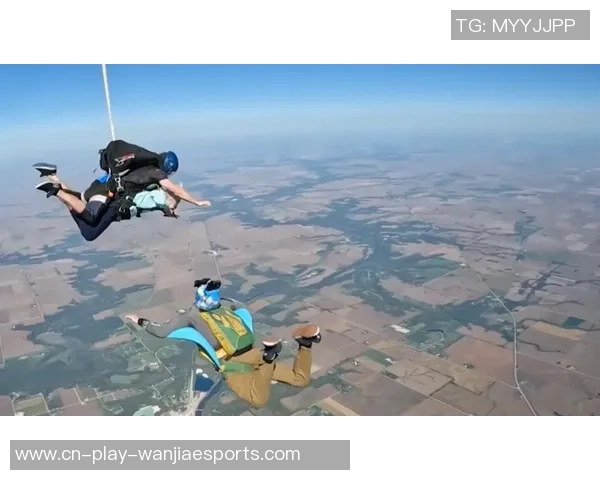 史上最大规划，来自20个国家的104名跳伞者在美国上空组成空中巨型伞阵，现场曝光